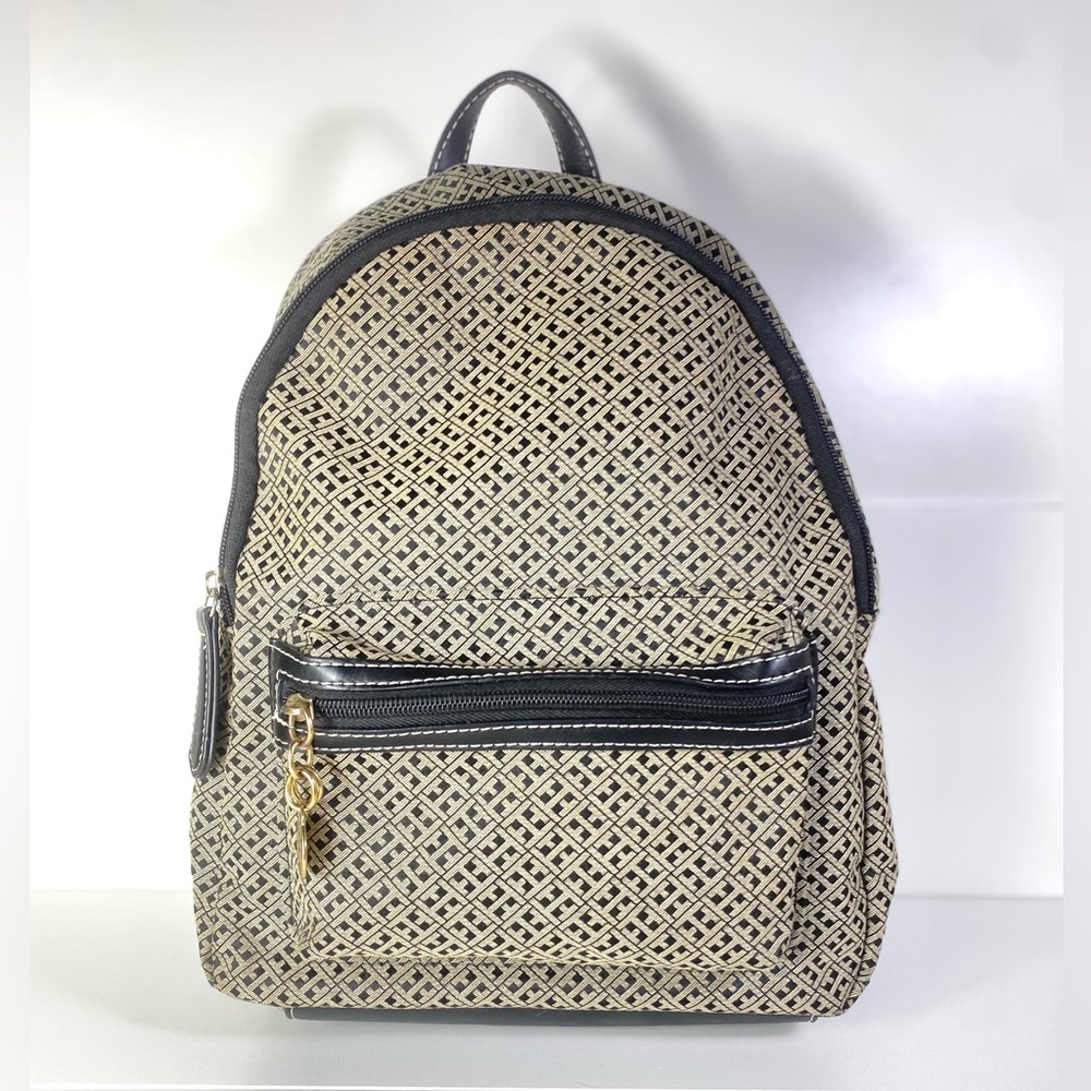 Tommy  Hilfiger Brown Black Day Backpack Activewear Lightweight Staple Classic